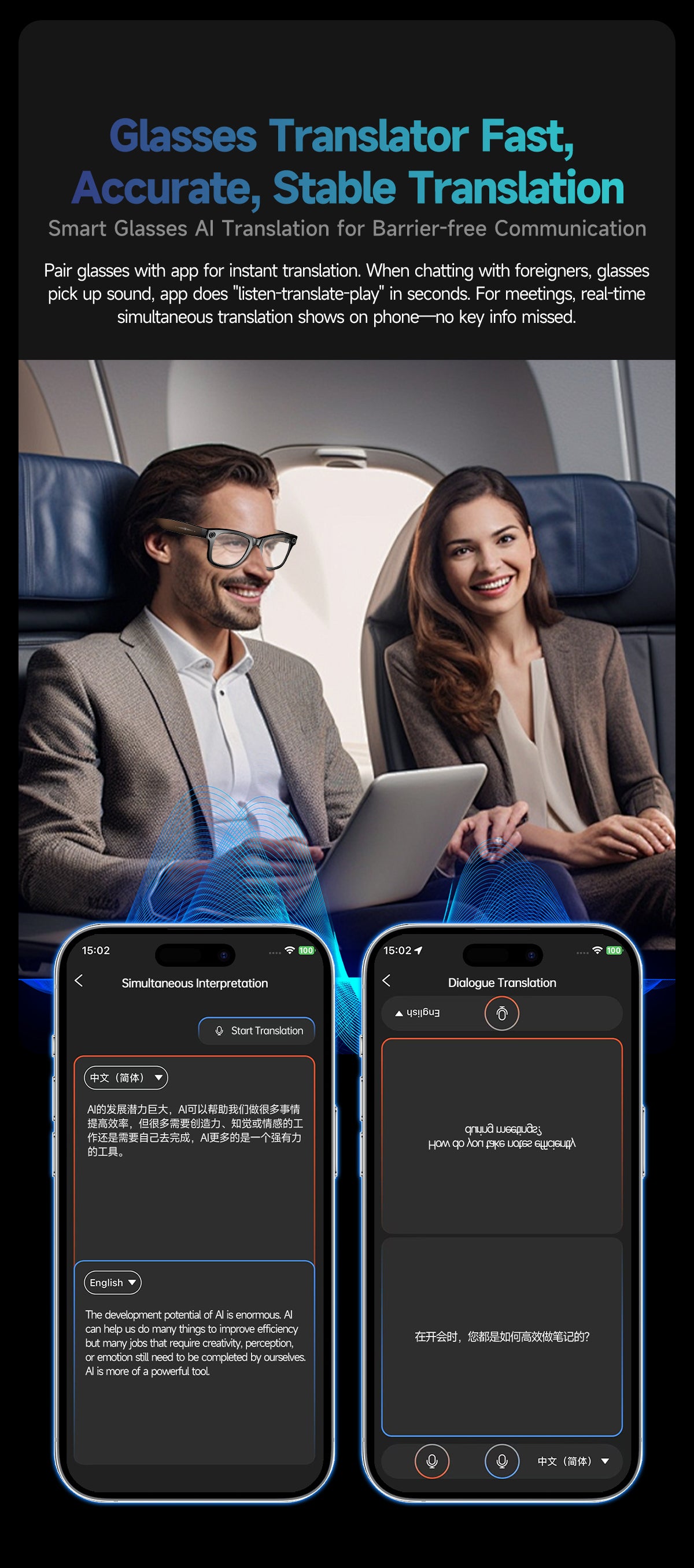 AI Camera Glasses | Shoot, Call & Play Music via Bluetooth