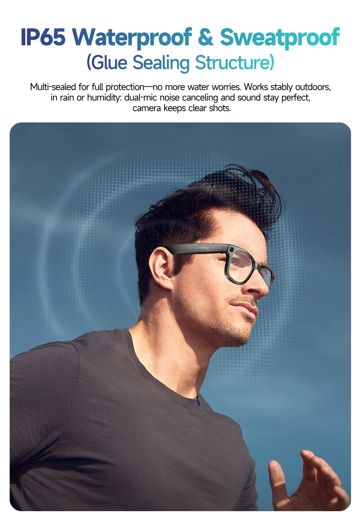 AI Camera Glasses | Shoot, Call & Play Music via Bluetooth