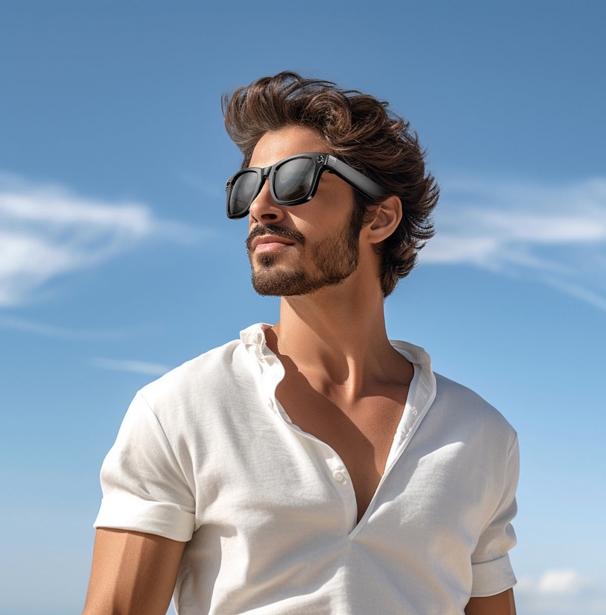 AI Camera Glasses | Shoot, Call & Play Music via Bluetooth