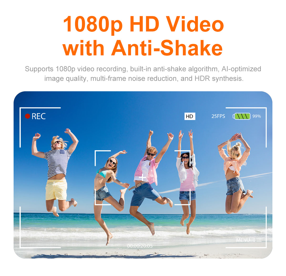 Fashion AI Smart Recording Sunglasses, 40g Ultra Light 8MP 1080P Anti-Shake Camera Glasses with Bluetooth Call, Real-Time Translation & AI Voice Assistant